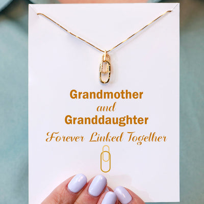 "Forever Linked Together" Interlocking Necklace