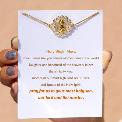 "Prayer to Virgin Mary" Virgin Mary Bracelet