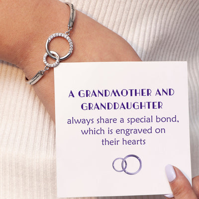 "A special bond" Double Ring Bracelet