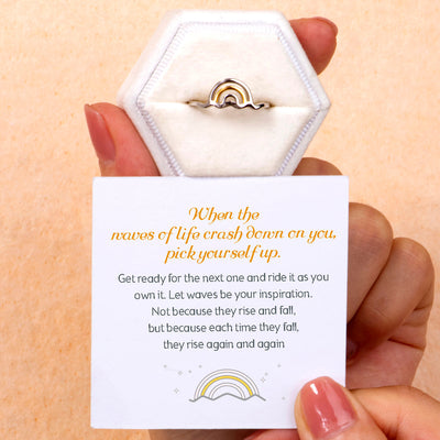 "Pick Yourself Up. " Cloud Ring