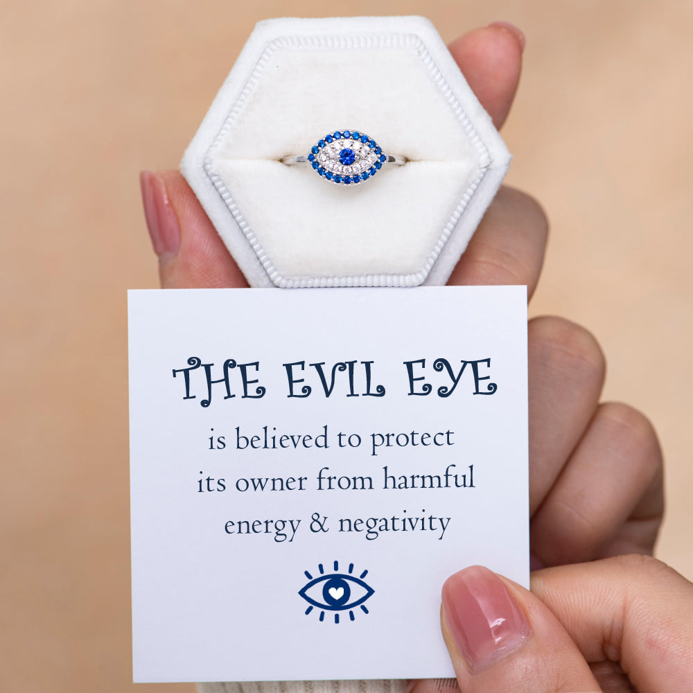 "Protect You" Evil Eye Ring