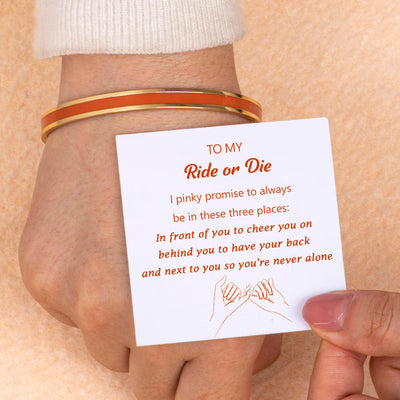 To My Ride or Die "Forever Love" Bracelet
