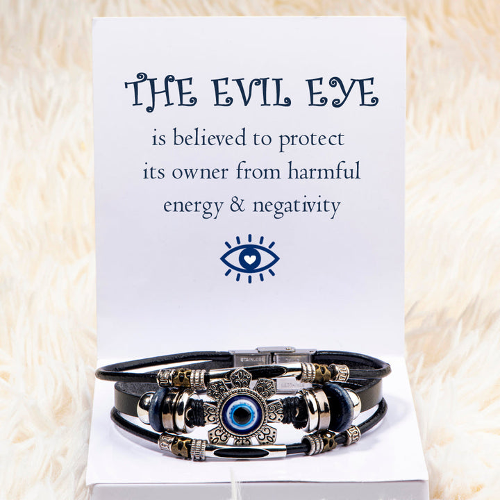 "Protected" Evil Eye Bracelet