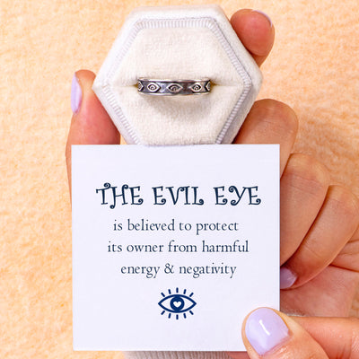 "Protected" Evil Eye Ring