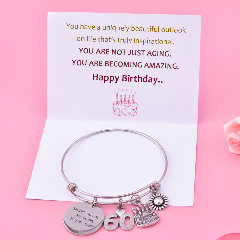 "You can do it." Charm Bracelet
