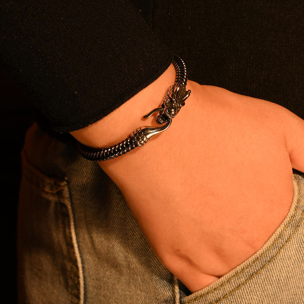 To My Son "Boost Your Flame" Dragon Bracelet