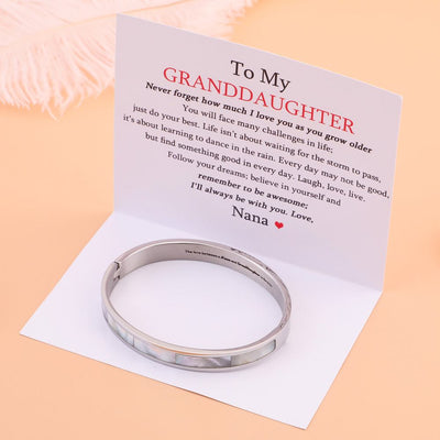 To My Granddaughter "the love between a Nana and granddaughter is forever" Bracelet - SARAH'S WHISPER