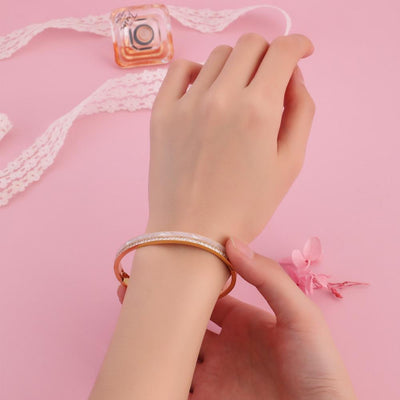 To My GRANDDAUGHTER "The love between a Nana and Granddaughter is forever" Diamond And Fritillary Bracelet - SARAH'S WHISPER
