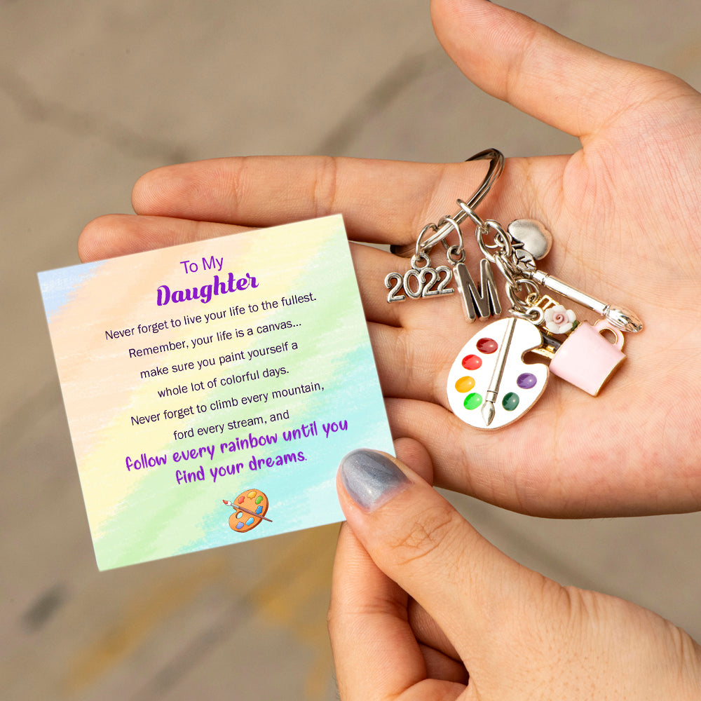 Best Keyring gift card with the “Find your dreams” message.