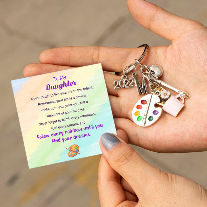 Best Keyring gift card with the “Find your dreams” message.