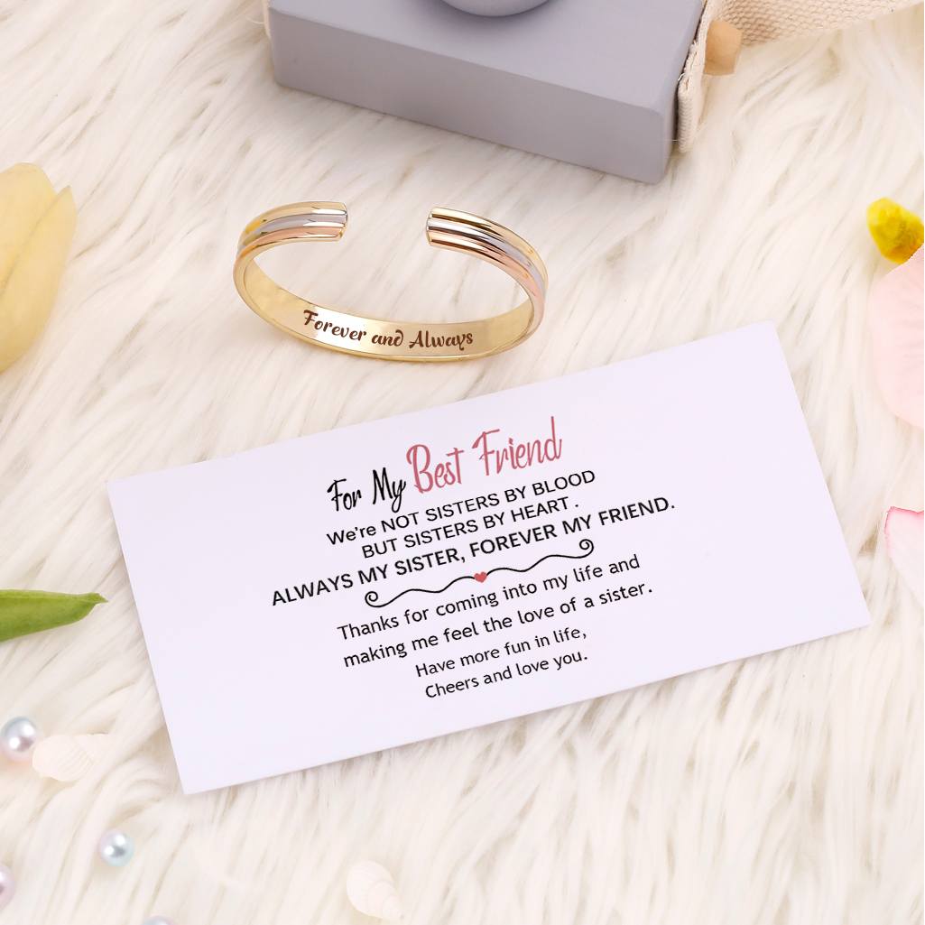 For My Best Friend "Forever and Always" Bracelet - SARAH'S WHISPER