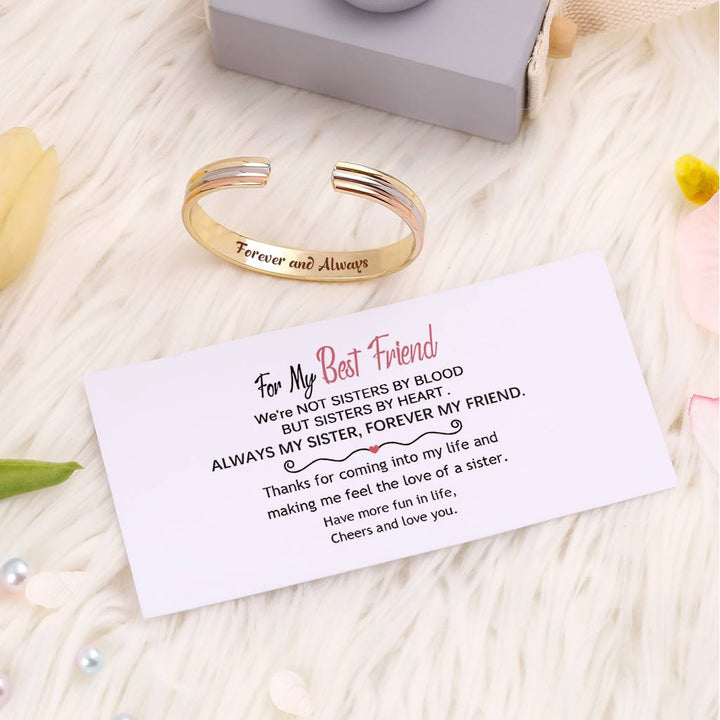 For My Best Friend "Forever and Always" Bracelet - SARAH'S WHISPER