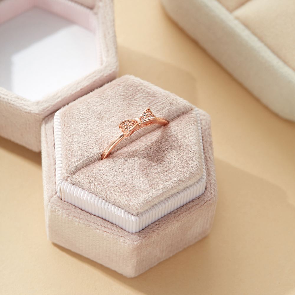 "You are beautiful" Bowkont Ring [🎀 Ring +💌 Gift Card + 🎁 Gift Bag + 💐 Gift Bouquet] - SARAH'S WHISPER