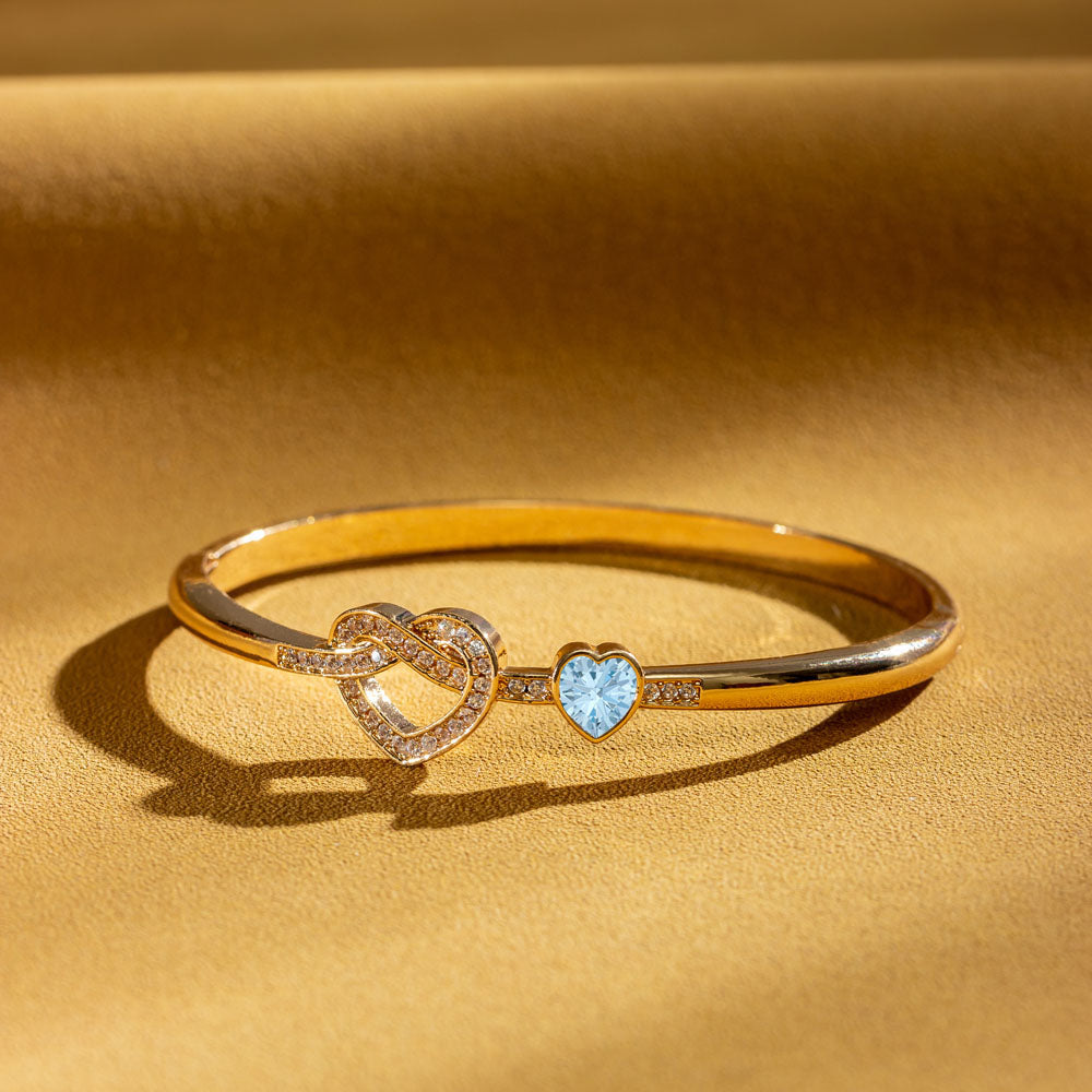 Mother and Daughter Bracelet with Heartfelt Card, Gift Box, and Bag, Symbolizing Unconditional Love and Bond