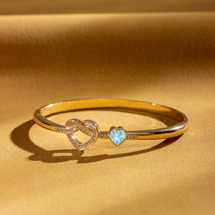 Mother and Daughter Bracelet with Heartfelt Card, Gift Box, and Bag, Symbolizing Unconditional Love and Bond