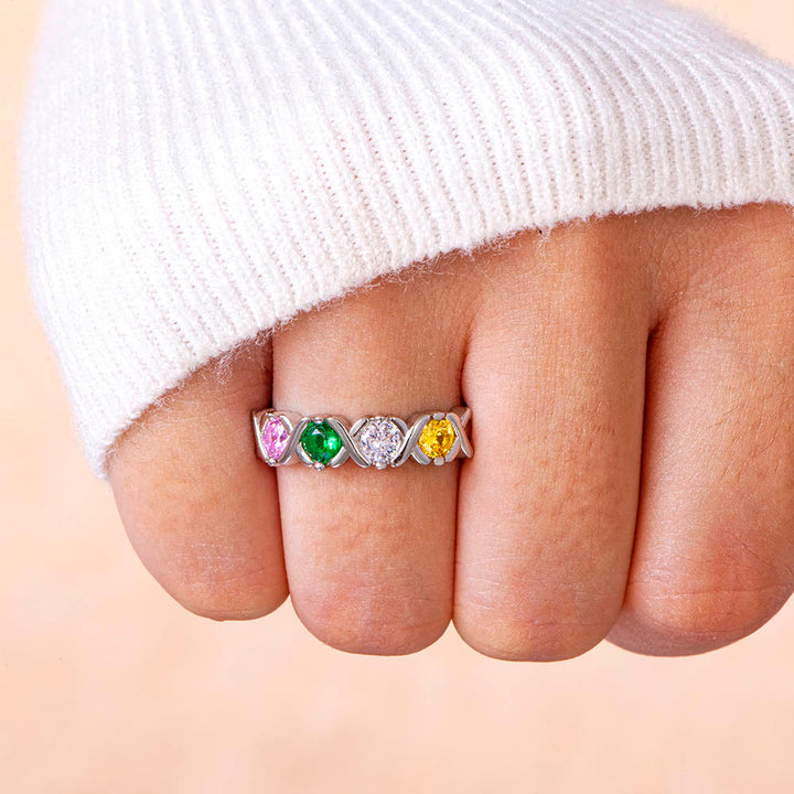 Mother's Ring being worn as a symbolic gift