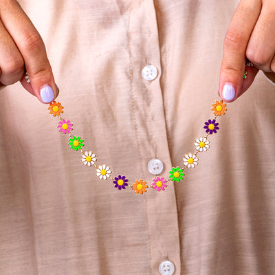 "Colorful Daisy" Necklace