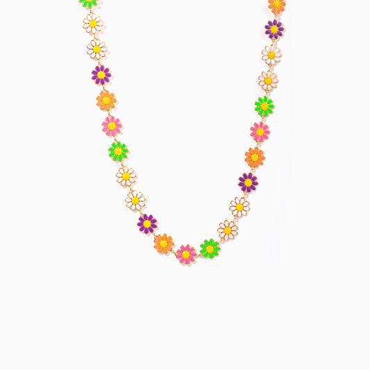 "Colorful Daisy" Necklace