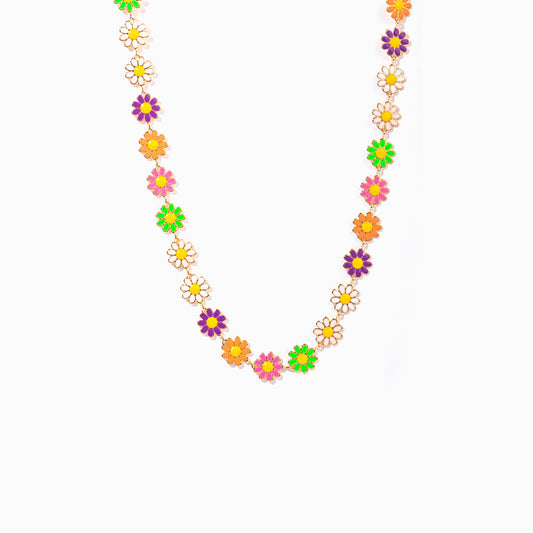 "Colorful Daisy" Necklace