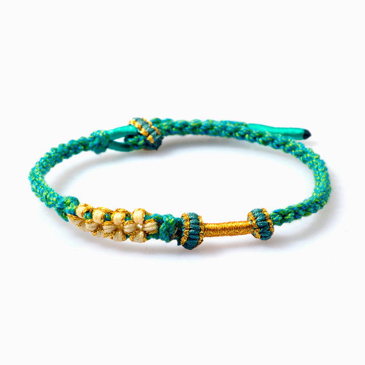 To My Daughter "A link that can never be undone" Peach Blossom Bracelet