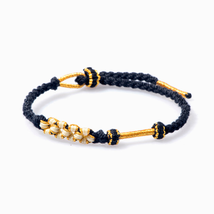 To My Daughter "A link that can never be undone" Peach Blossom Bracelet