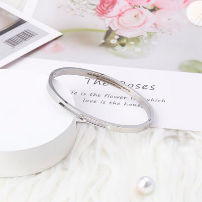 To my Bonus Daughter "BONUS DAUGHTER, I MAY NOT HAVE GIVEN YOU THE GIFT OF LIFE. BUT LIFE GAVE ME THE GIFT OF YOU" Bracelet - SARAH'S WHISPER