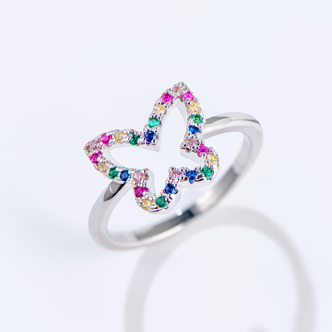 "She Flies with Her Own Wings" Ring