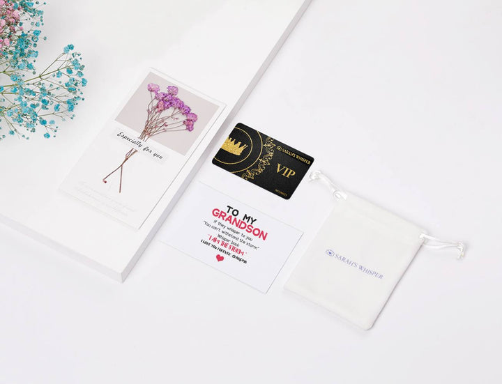 I Am The Storm bracelet gift set includes premium box and greeting card